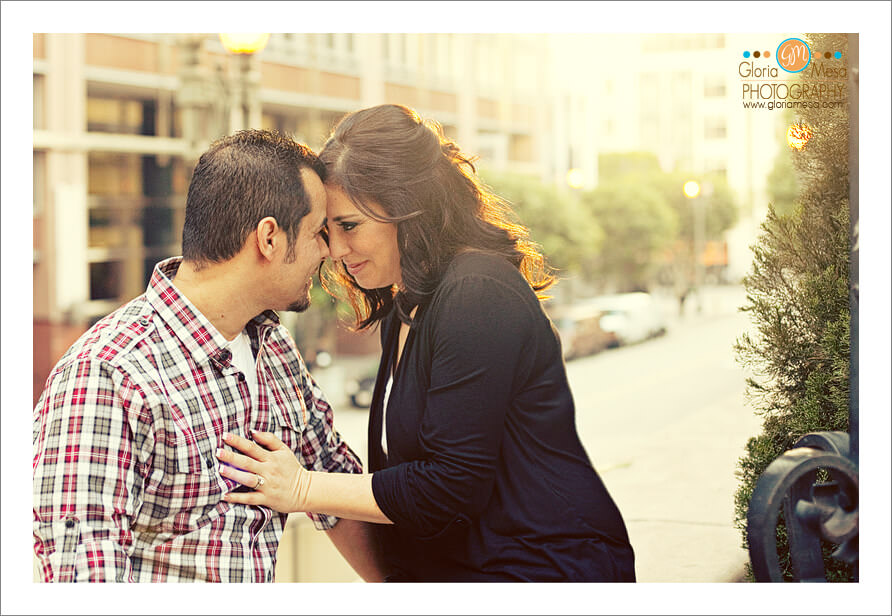 engagement, session, downtown, Los angeles,