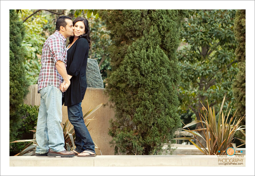 engagement, session, downtown, Los angeles,