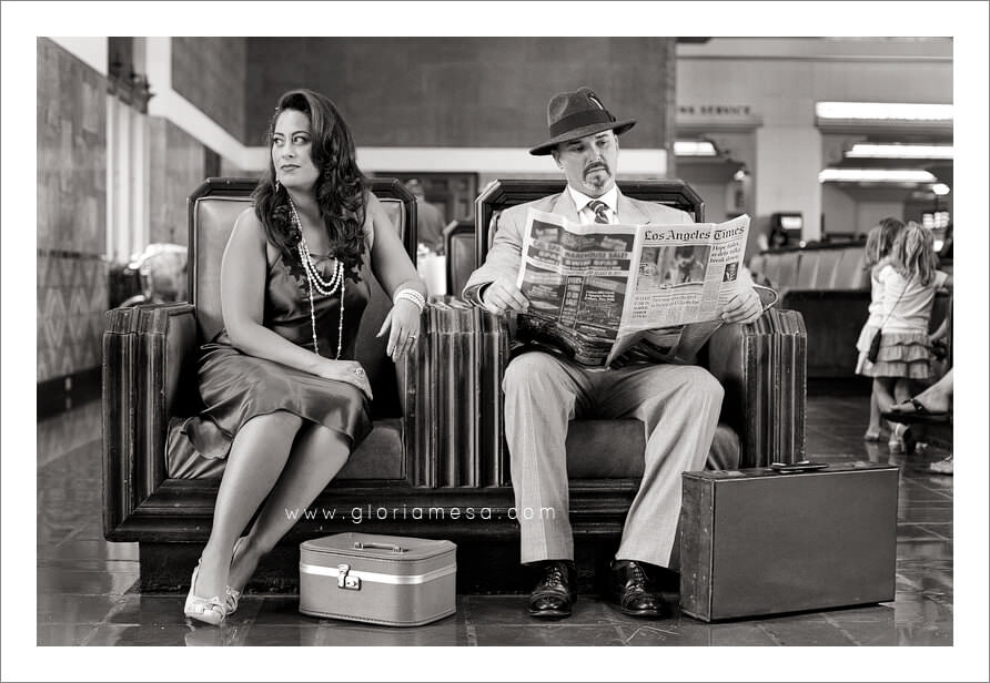 Station, Los Angeles, Engagement session, Gloria Mesa, Photography