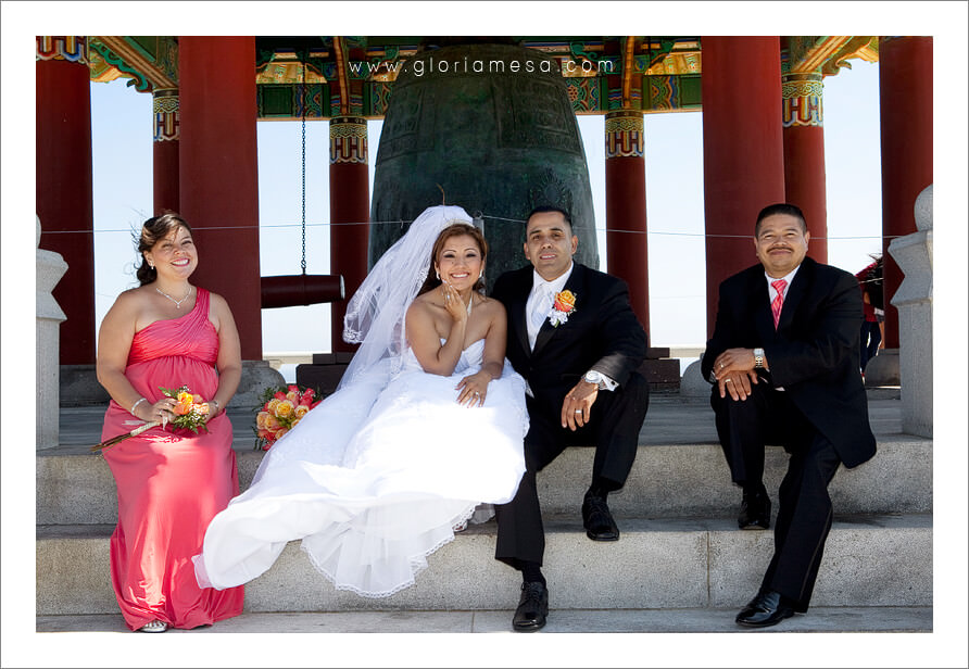 Long Beach Korean Bell, Wedding on the beach