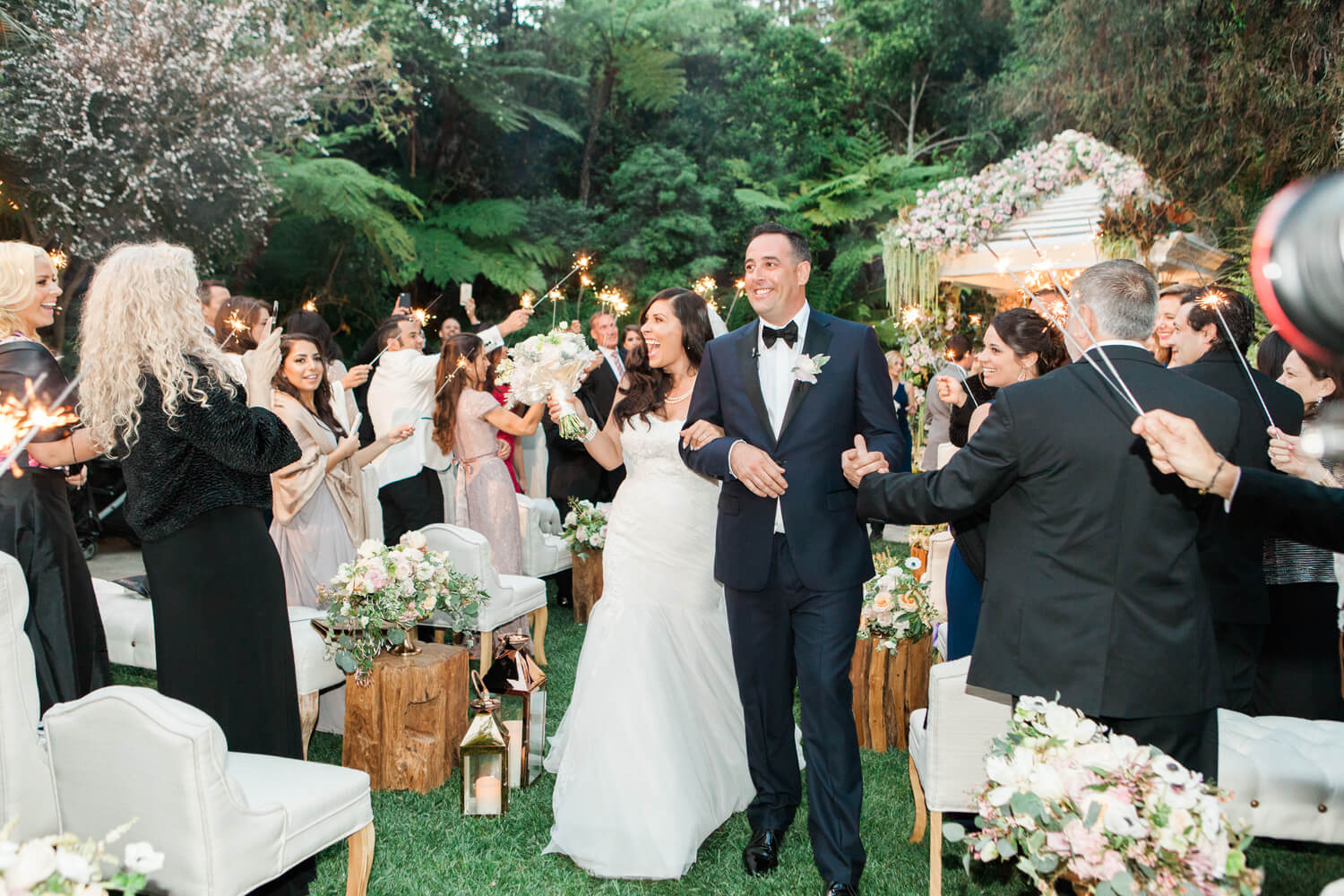 happy couple at Hotel Bel-Air