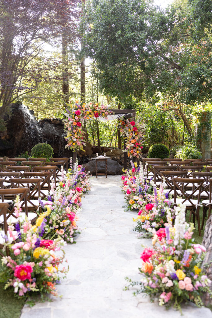 Birchwood ceremony at Calamigos Rach