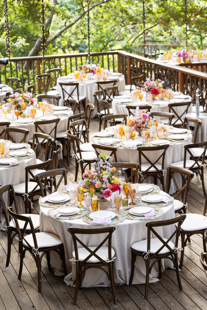 Jewish wedding at Calamigos Ranch