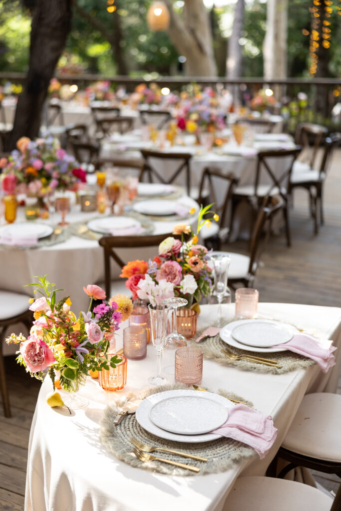 Jewish wedding at Calamigos Ranch